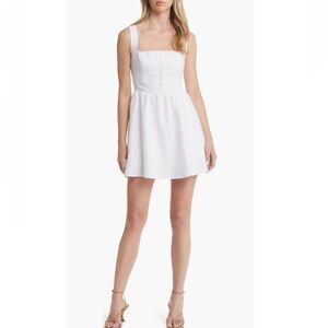 Reformation White Mini Dress